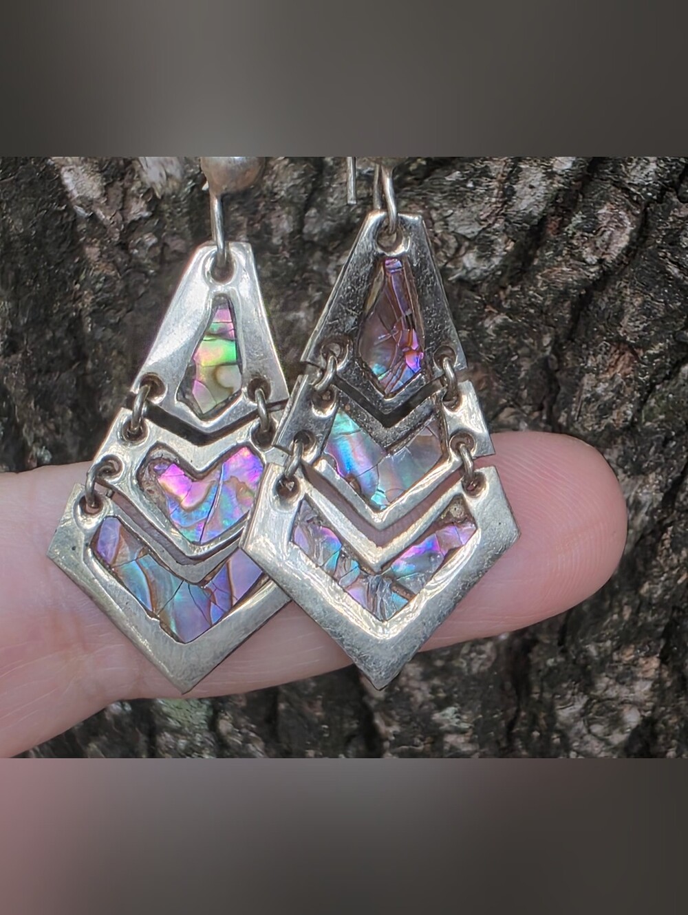 (D-sm) Vintage 1960s Earrings Handcrafted in México